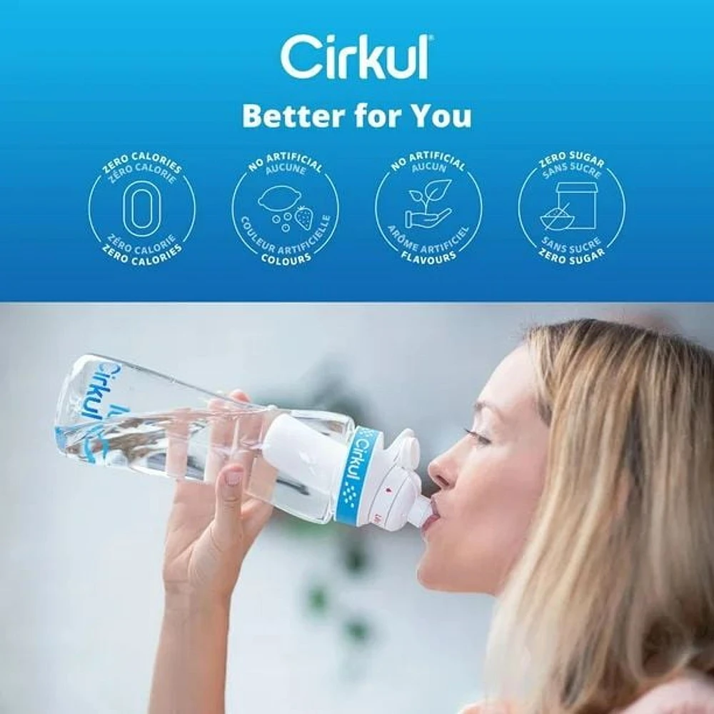 Cirkul GoSip Blue Raspberry Flavor Cartridge 1-pack, CKL BLUE RASPBERRY