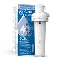 Cirkul GoSip Blue Raspberry Flavor Cartridge 1-pack, CKL BLUE RASPBERRY