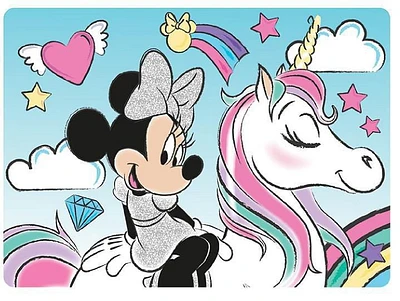 Minnie Mouse "Rainbow Smiles" Placemat, Minnie Mouse Placemat