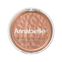 Annabelle Perfect Butter Bronzer Talc-Free Cocoa Butter Bronzing Powder, 4 shades, 8.5 g