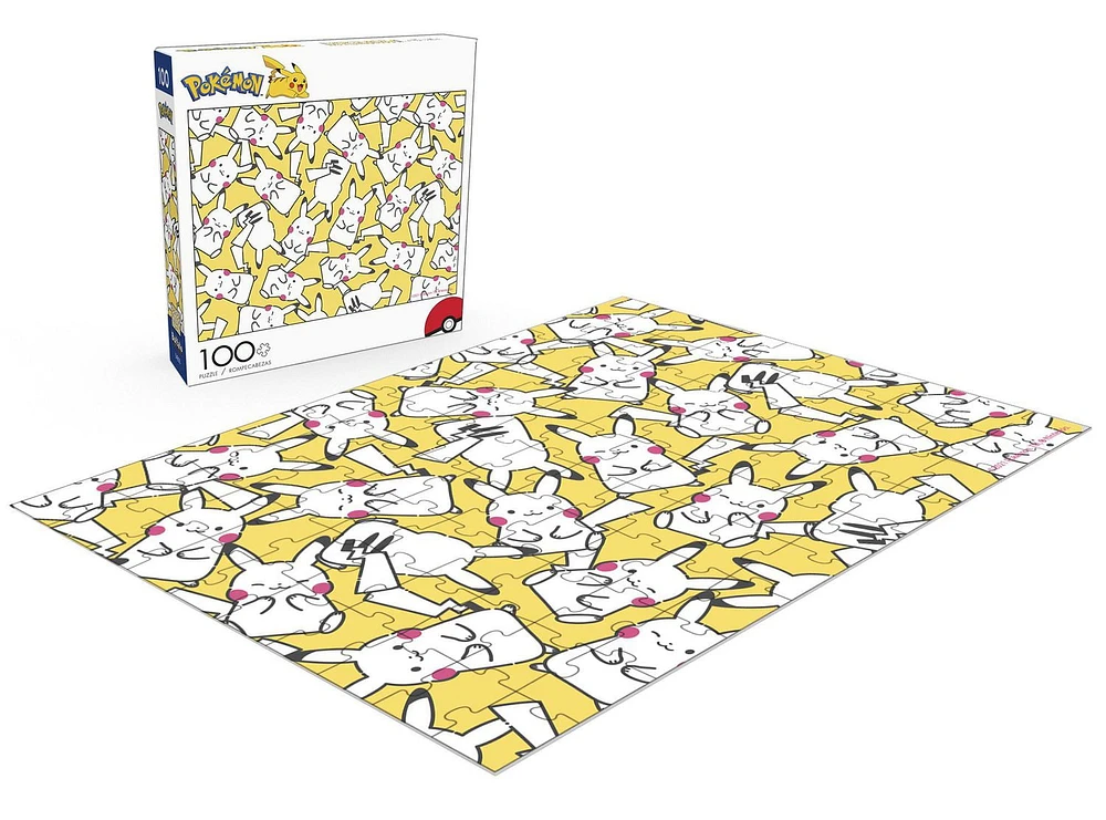 Buffalo Games - Pokemon - Japenese Pikachu - 100 Piece Jigsaw Puzzle