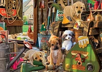 Buffalo Games - Adorable Animals - Puppy Workshed - 300 Piece Jigsaw Puzzle