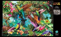 Buffalo Games - Amazing Nature - Hummingbird Garden - 500 Piece Jigsaw Puzzle