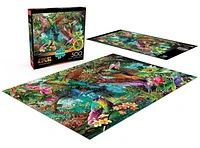 Buffalo Games - Amazing Nature - Hummingbird Garden - 500 Piece Jigsaw Puzzle