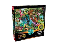 Buffalo Games - Amazing Nature - Hummingbird Garden - 500 Piece Jigsaw Puzzle