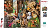 Buffalo Games - Dog Days - Puppy Workshed - 750 Piece Jigsaw Puzzle