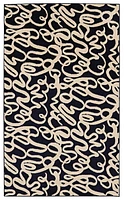 Capri Sasha Blue & Bone 4' 3" x 7' 3" Area Rug