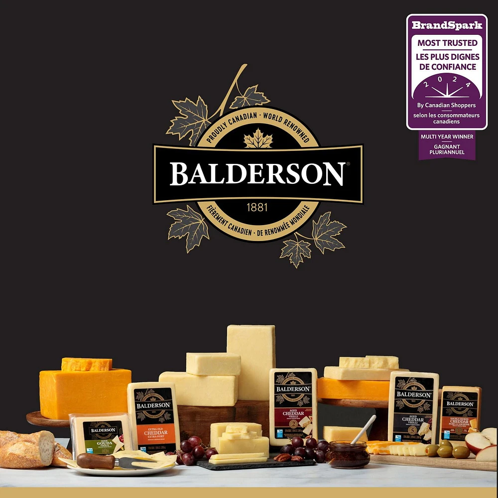 Balderson Fromage Cheddar canadien vieilli 1 an 280g