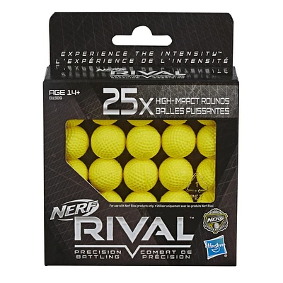 Nerf Rival 25-Round Refill Pack -- Includes 25 Official Nerf Rival Rounds for Nerf Rival Blasters -- For Teens, Adults, Ages 14 and up