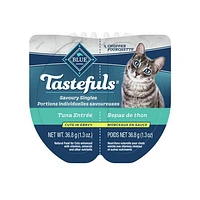 Blue Buffalo Tastefuls Savoury Singles Tuna EntreeCuts in Gravy Adult Natural Wet Cat Food, 2x1.3oz