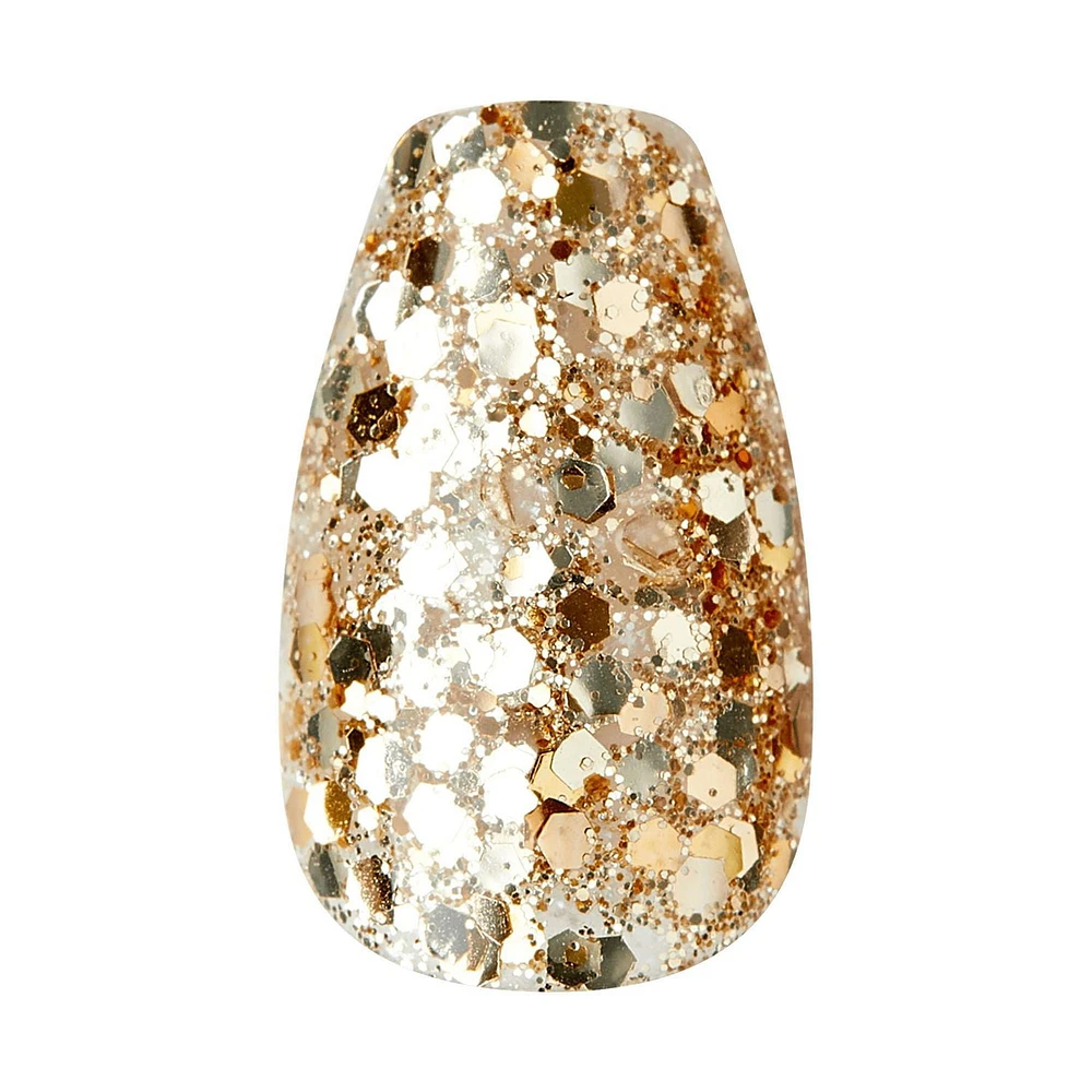 KISS Voguish Fantasy - 28 faux ongles, moyens Manucure gel prête à porter