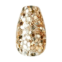 KISS Voguish Fantasy - 28 faux ongles, moyens Manucure gel prête à porter