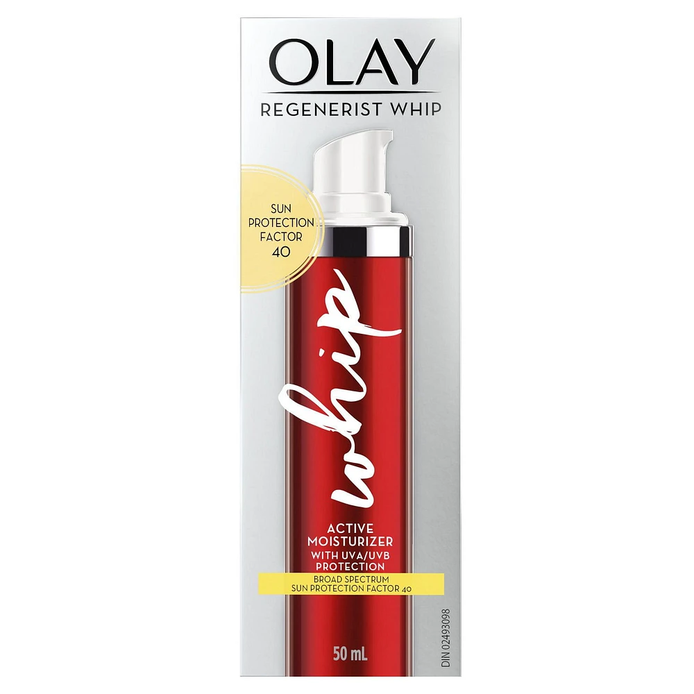 Olay Regenerist Whip Active Moisturizer with UVA/UVB Protection