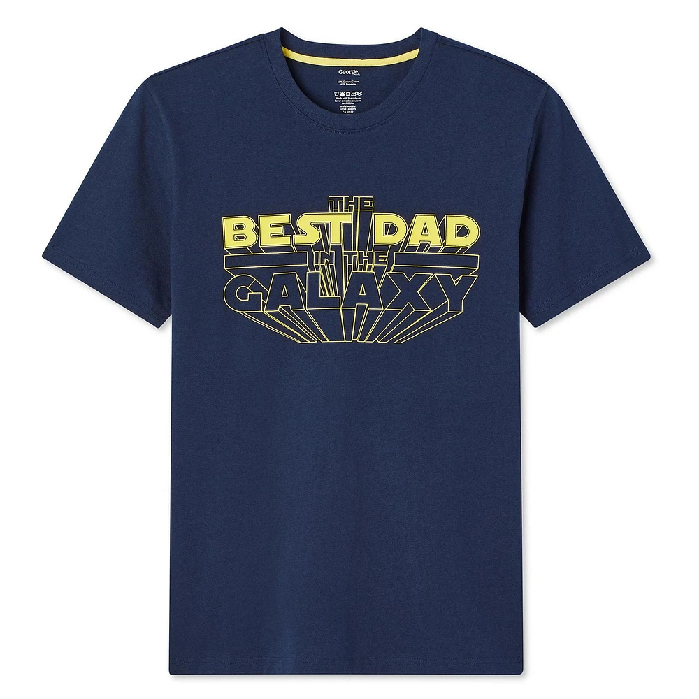 T-shirt à imprimé graphique George pour hommes