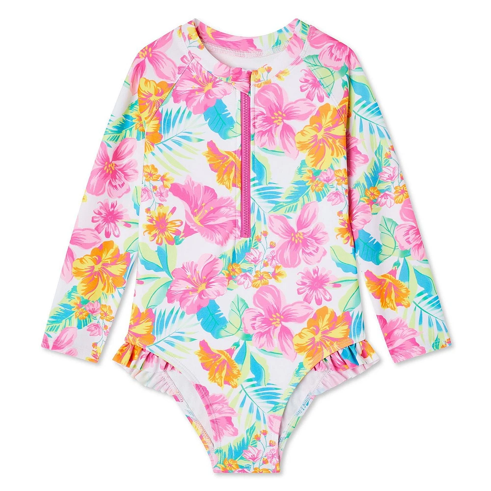 George Toddler Girls' Rash Guard 1-Piece