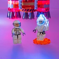 Laser Pegs Building Blocks Playset, Mission Mars Collection: Mars Rocket