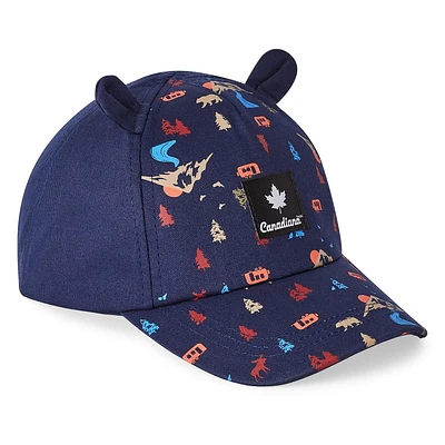 Casquette de baseball en twill Canadiana collection non genrée pour tout-petits