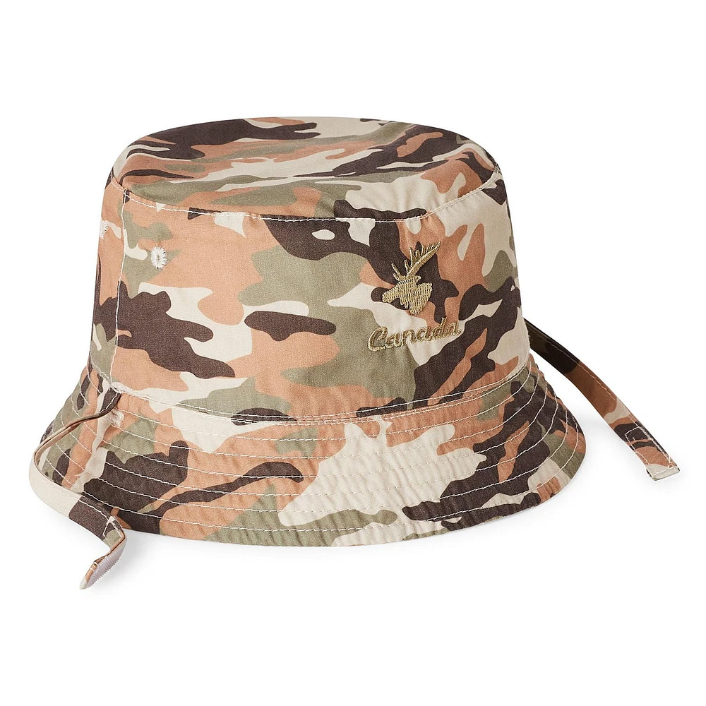 Canadiana Infants' Gender Inclusive Reversible Bucket Hat