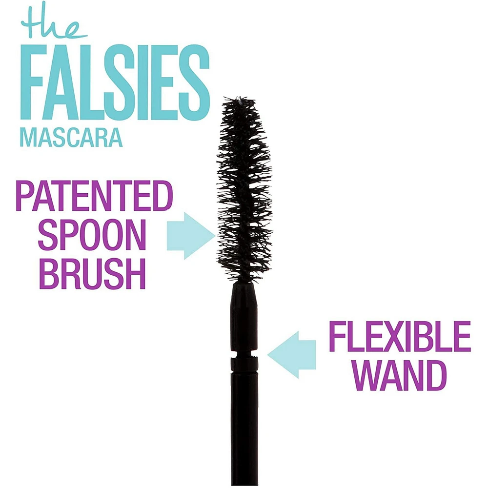 Maybelline New York Volum' Express, The Falsies, Mascara Lavable, 7.5 ML 7,5ML