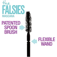 Maybelline New York Volum' Express, The Falsies, Mascara Lavable, 7.5 ML 7,5ML