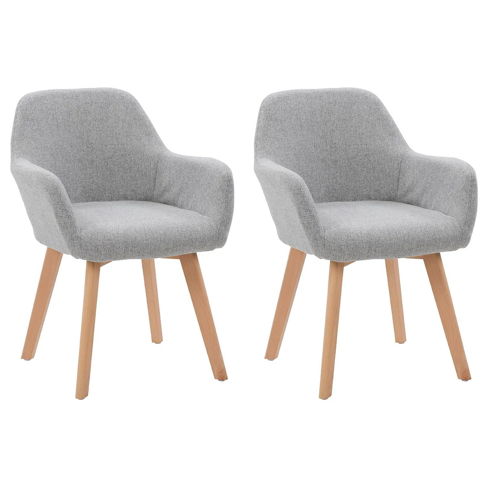 CorLiving Ayla Upholstered Side Chair