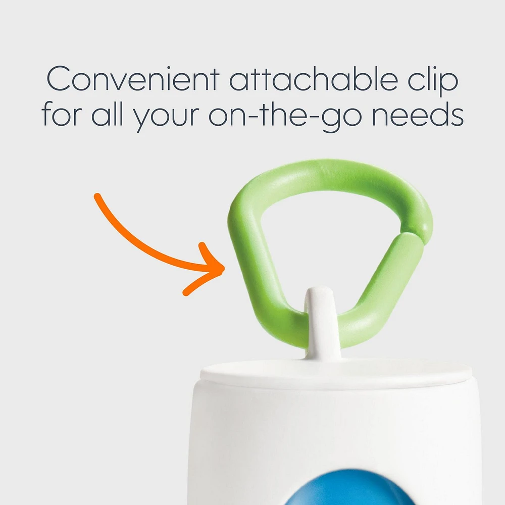 Distributeur de sac à couche portatif Diaper Genie Avec une recharge de 25 sacs jetables parfumés à la lavande