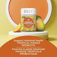 OLLY  with Tropical Mango Probiotic Supplement