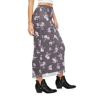 Jupe mi-longue Wild Skye pour femmes Tailles TP–TG