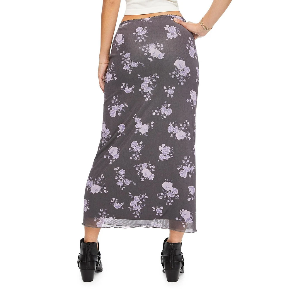 Jupe mi-longue Wild Skye pour femmes Tailles TP–TG