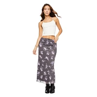 Jupe mi-longue Wild Skye pour femmes Tailles TP–TG