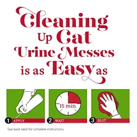 Nature’s Miracle Stain And Odor Remover Foam Cat, Odour Control Formula, Aerosol 496g, Easy Aerosol Spray