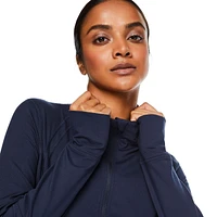 Veste zippée sur la longueur Athletic Works pour femmes Tailles TP–TTG