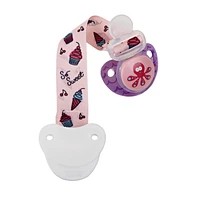 NUK 3-In-1 Pacifier Clip, Includes 3 Designs