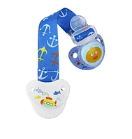 NUK 3-In-1 Pacifier Clip, Includes 3 Designs