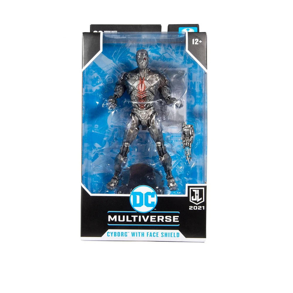 McFarlane Toys - DC Multiverse - Justice League Movie - Cyborg (Helmet) 7 Inch Action Figure