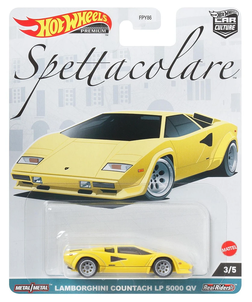 Hot Wheels Car Culture Circuit Legends Vehicle Lamborghini Countach