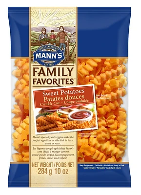 Patates douces coupe ondulée Mann’s Family Favourites