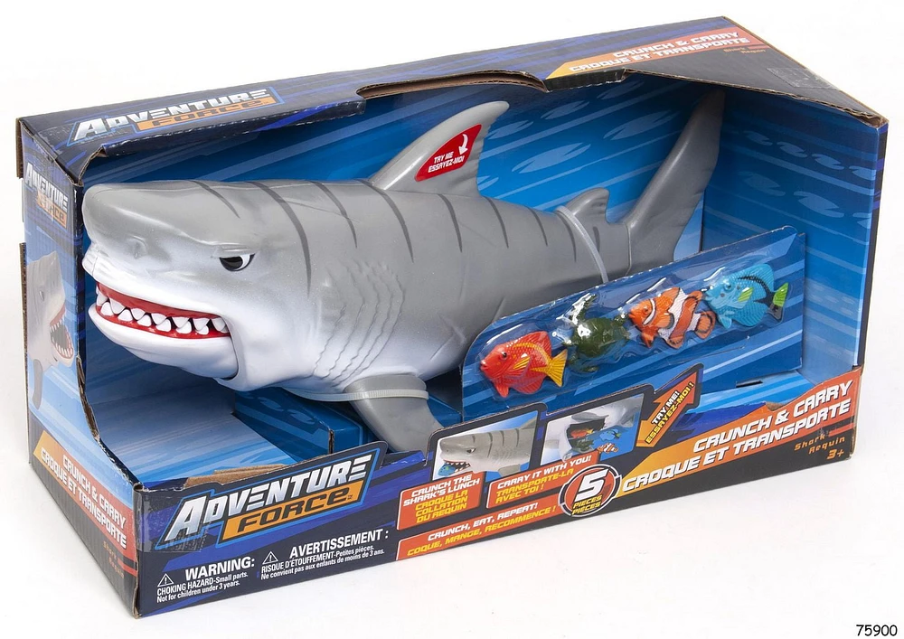 AF SHARK STORAGE CASE, 5 piece set, ages 3+