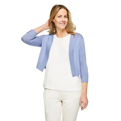 Veste courte en tricot Iyla pour femmes Tailles P-TTG