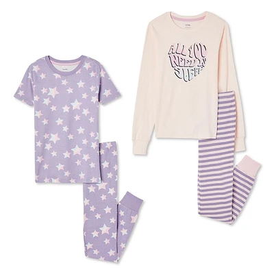 Pyjama 4 pièces George pour filles