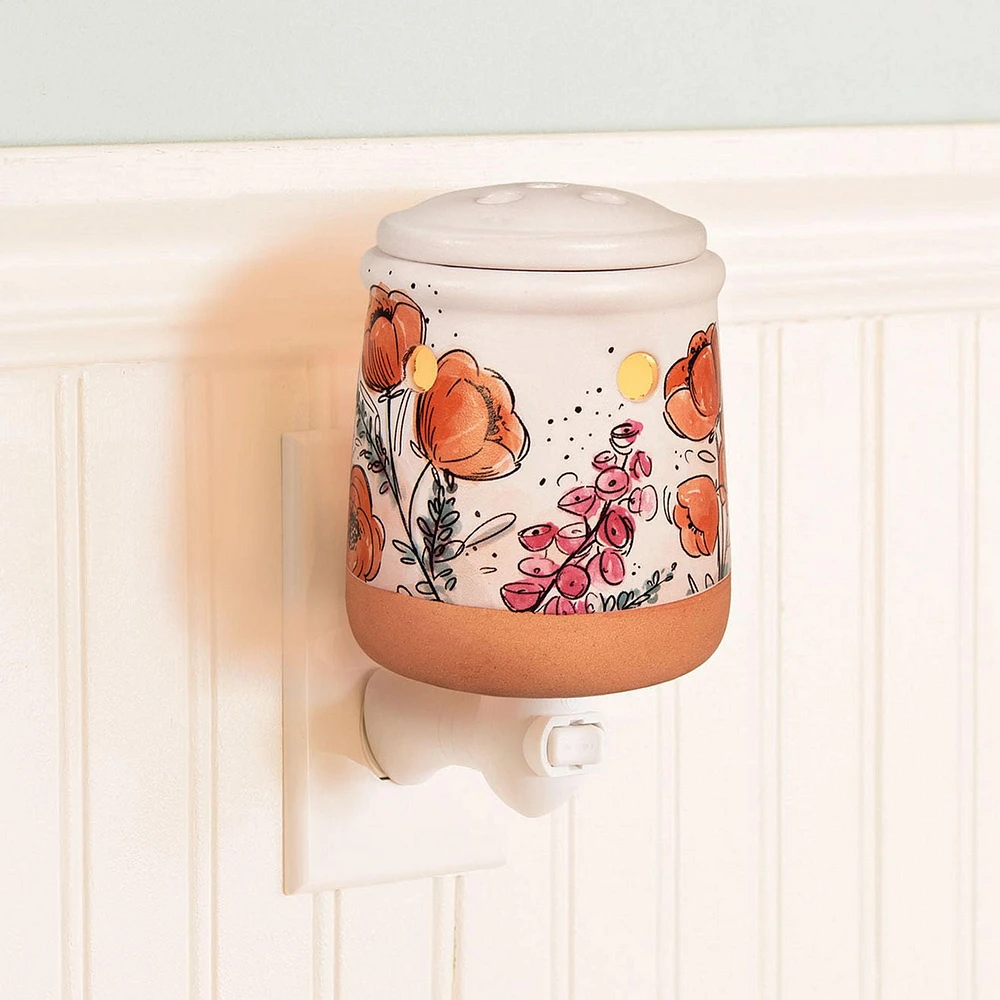 ScentSationals Accent Warmer - Freckled Floral, 15 Watt Bulb Warmer