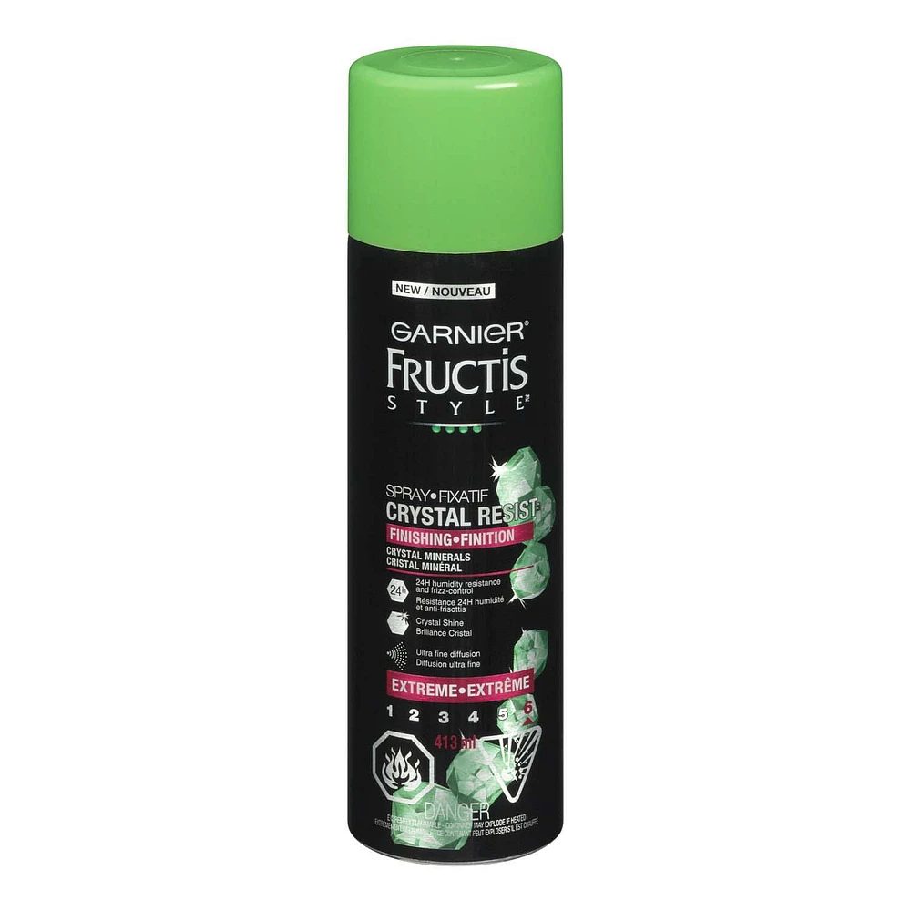 Garnier Fructis Style Crystal Resist Finishing Spray, 413 ml