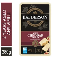 Balderson 2 Year Aged Canadian Cheddar Cheese, 280 g