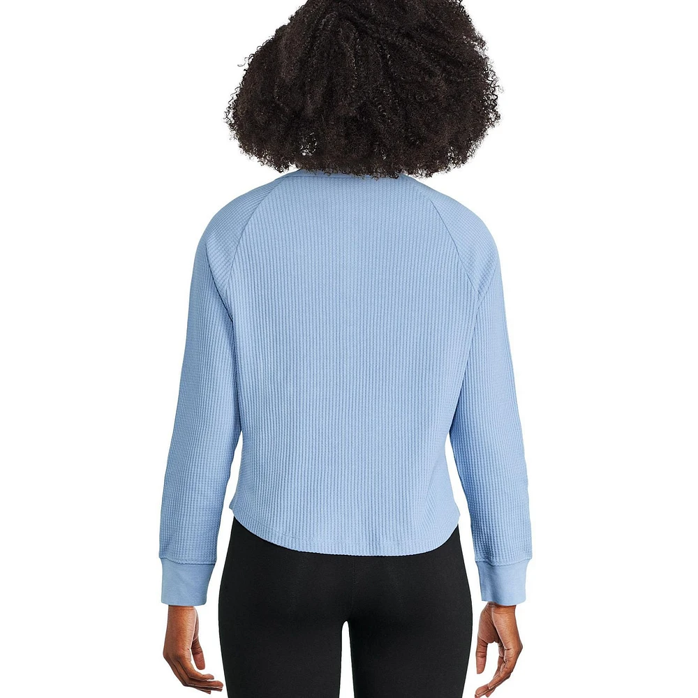 Haut henley gaufré George pour femmes