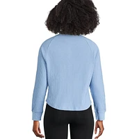 Haut henley gaufré George pour femmes