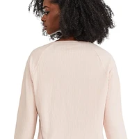 George Women's Waffle Henley