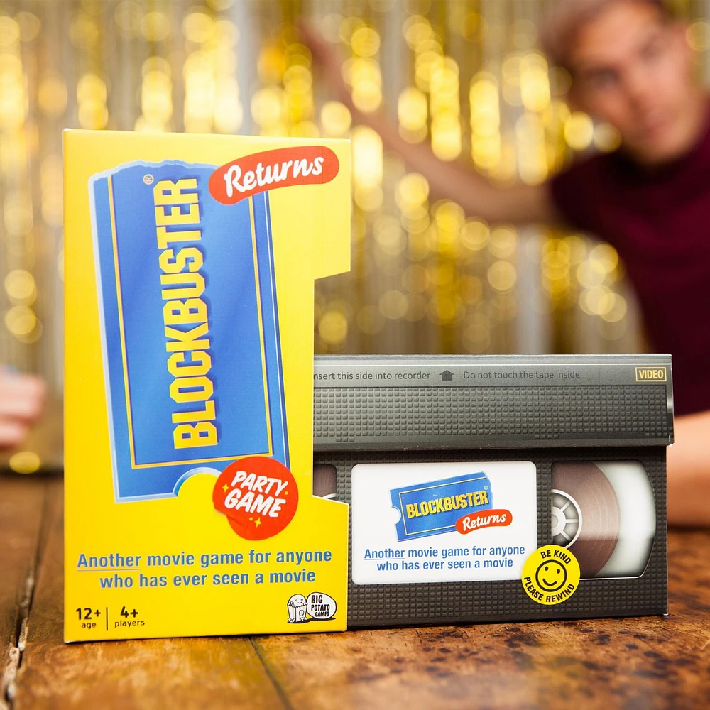 Blockbuster 2, Movie Quiz Party Game, for Families and Teens Ages 14 and up