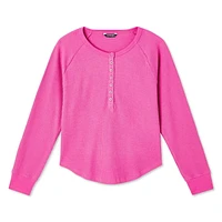 Haut henley gaufré George pour femmes