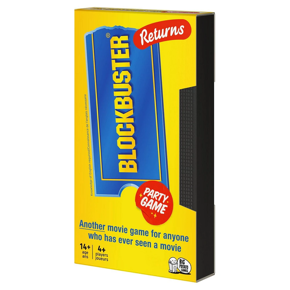 Blockbuster 2, Movie Quiz Party Game, for Families and Teens Ages 14 and up