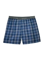 Fruit of the Loom Men's Assorted Blues Boxer Shorts, 5-Pack